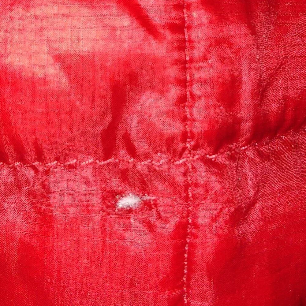 The North Face Thermoball 1/4 Zip  Pullover Jacket Size L Red